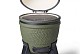 Kamado green incl. pedestal - incl. aluminium black legs (no wheels, no side-tables)