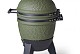 Kamado green incl. pedestal - incl. aluminium black legs (no wheels, no side-tables)