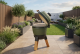 Kamado green incl. pedestal - incl. real hard wood legs (no wheels, no side-tables)