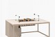 Cosiloft 120 sandy beige frame / stone look top