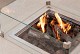 Cosiloft 120 sandy beige frame / stone look top
