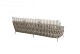 4 Seasons Outdoor Beverly 3-zits loungebank incl. 7 kussens