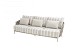 4 Seasons Outdoor Beverly 3-zits loungebank incl. 7 kussens