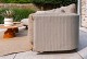 4 Seasons Outdoor Safina modulaire 3-zits loungebank armleuning links incl. 6 kussens