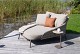 4 Seasons Outdoor Sofie bijzettafel amber met keramisch tafelblad 35 x 30 cm (H 50)