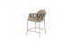Taste by 4 Seasons Outdoor Calma high dining tuinstoel latte incl. 2 kussens