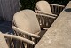Taste by 4 Seasons Outdoor Calma high dining tuinstoel latte incl. 2 kussens