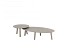 Taste by 4 Seasons Outdoor Salute ovale bijzettafel latte met keramisch tafelblad 120 x 65 cm (H 30)