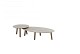 Taste by 4 Seasons Outdoor Salute ovale bijzettafel amber met keramisch tafelblad 120 x 65 cm (H 30)