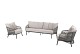 Taste by 4 Seasons Outdoor Alicante loungeset: 3-zits loungebank + 2x loungestoel