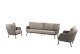 Taste by 4 Seasons Outdoor Cannes loungeset: 3-zits loungebank + 2x loungestoel