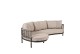 Taste by 4 Seasons Outdoor Puglia modulaire loungeset terre: 2-zits loungebank armleuning links + ch