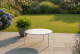 Taste by 4 Seasons Outdoor Vic loungetafel latte met geprint keramiek tafelblad 73 cm Ø (H 35)