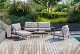 Taste by 4 Seasons Outdoor Vic loungetafel terre met geprint keramiek tafelblad 73 cm Ø (H 35) OP=OP
