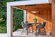 Taste by 4 Seasons Outdoor Manolo high dining tuintafel terre met geprint keramiek tafelblad 180 x 9