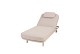 Taste by 4 Seasons Outdoor Milano ligbed latte incl. kussen en hoofdsteun