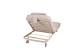 Taste by 4 Seasons Outdoor Milano ligbed latte incl. kussen en hoofdsteun