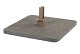 4 Seasons Outdoor Siesta granite parasolvoet - Anthracite 90kg  (Let op, parasolvoet is lichtgrijs)