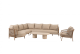 4 Seasons Outdoor Martinique loungeset Amber en Hampton loungetafel