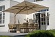 4 Seasons Outdoor Biarritz dining set met Estate eettafel organisch Amber