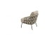 4 Seasons Outdoor Mallorca low dining set met Sarah low dining tafel Ø 130cm Terre - Niet meer lever