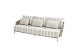 4 Seasons Outdoor Beverly loungeset latte met June loungetafels creme