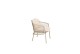 4 Seasons Outdoor Puccini dining set met Donato eettafel rond Ø 160cm Latte