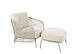 4 Seasons Outdoor Puccini loungeset met Volta loungetafels Latte