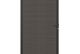 NewTechWood Co-extrusie composiet deur in aluminium frame, horizontaal, 100 x 195 cm, Silver Gray.*