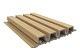 NewTechWood HKC co-extrusie Castellation PRO35 gevelbekleding, 3,3 x 21,5 x 290 cm, Red Cedar.*