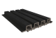 NewTechWood HKC co-extrusie Castellation PRO35 gevelbekleding, 3,3 x 21,5 x 390 cm, Ebony zwart.*