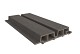 NewTechWood HKC co-extrusie Castellation PRO65 gevelbekleding, 3,3 x 18 x 390 cm, Silver Gray.*