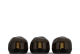 Cosisfera black set of 3 including charging station