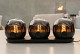 Cosisfera black set of 3 including charging station