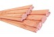 Douglas geschaafd 2-zijdig triple profielplank, 2,7 x 14,5 x 400 cm, onbehandeld.*