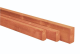 Douglas geschaafde regel 4,0 x 6,0 x 300 cm, onbehandeld.*