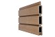NewTechWood co-extrusie composiet Triple Rhombus schermplank, 2,1 x 15 x 180 cm, Teak.* VERWACHT WEE