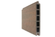 NewTechWood co-extrusie composiet schermplank, 2,1 x 15 x 180 cm, Teak.*