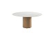 4 Seasons Outdoor Martinique dining set met Colorado eettafel rond Amber