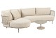 4 Seasons Outdoor Sardinia loungeset met Boaz loungetafel Latte