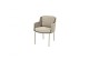 4 Seasons Outdoor Bernini dining set met Prado eettafel rond Ø 160cm Latte