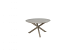 4 Seasons Outdoor Bernini dining set met Prado eettafel rond Ø 160cm Latte