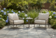 Allora bistro loungeset met Boaz bijzettafel Terre | 4 Seasons Outdoor