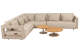 4 Seasons Outdoor Metropolitan loungeset met Volta loungetafels Latte