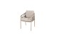 Taste by 4 Seasons Outdoor Piacenza dining set met Prado eettafel rond Ø 160cm Latte