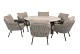 Taste by 4 Seasons Outdoor Cannes low dining set met Donato low dining tafel Ø 160cm Terre