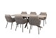 Taste by 4 Seasons Outdoor Cannes dining set met Prado eettafel organisch Terre - Niet meer leverbaa