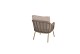 Taste by 4 Seasons Outdoor Puglia low dining set met Nevada eettafel Latte - Niet meer leverbaar