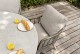 Taste by 4 Seasons Outdoor Puglia dining set met Prado eettafel rond Ø 160cm Latte