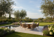 4 Seasons Outdoor Colorado low dining tafel rond Amber Ø 160cm